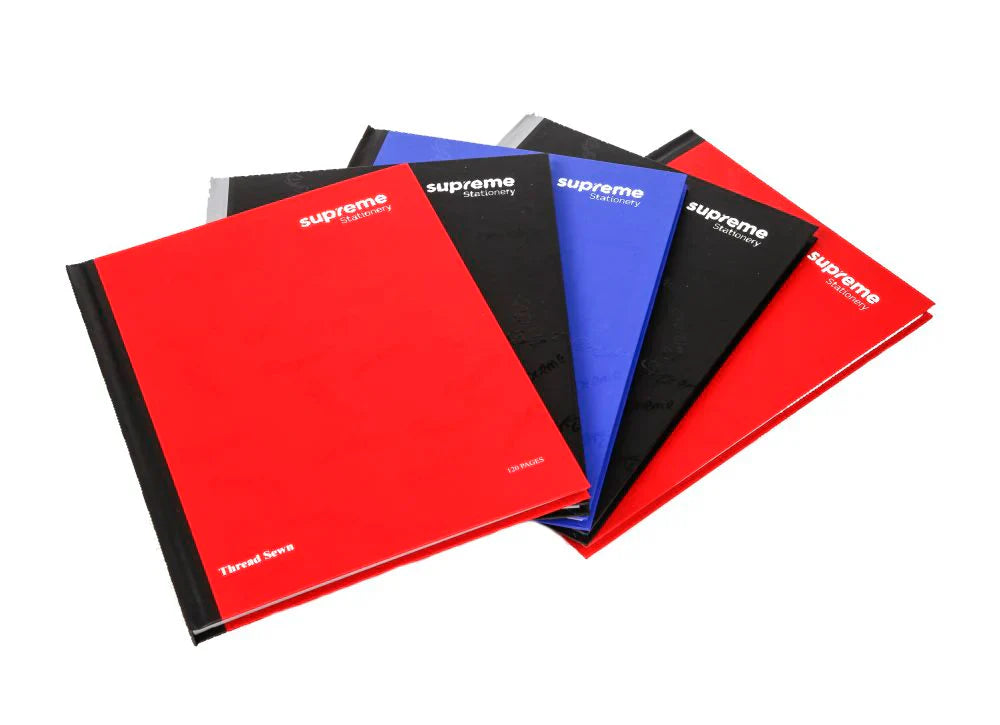 Supreme A5 Hard Back Notebook 9x7 Single (Assortment)
