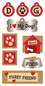Essentials Sticker Sheet - I Love My Dog