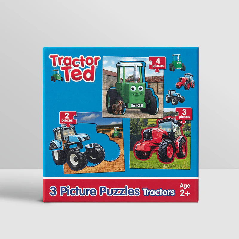 Tractor Ted - 3 Picture Puzzles Tractors