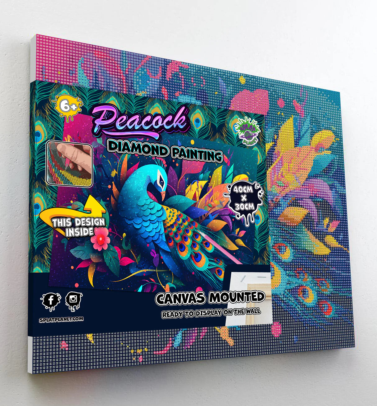 Diamond Art Kit - Peacock