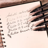 Uni Pin Fine Line Artist Pens - Black (5 Pack)