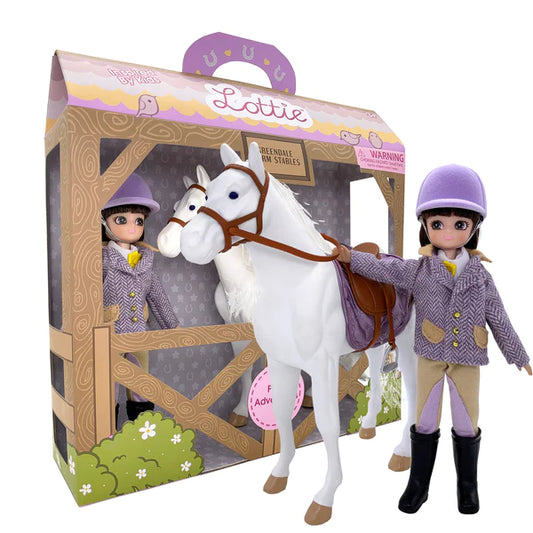 Lottie Dolls - Pony Adventures Doll & Horse Set