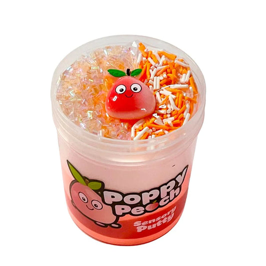 Poppy Peach Slime Sensory Putty