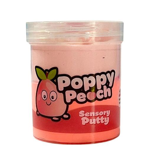 Poppy Peach Slime Sensory Putty