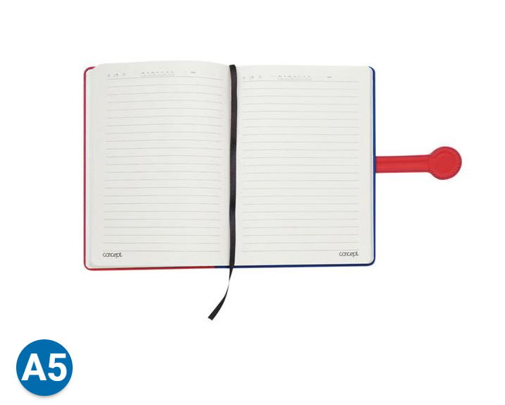 A5 256pg Blue Journal Ruled