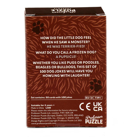 Professor Puzzle Dog Jokes