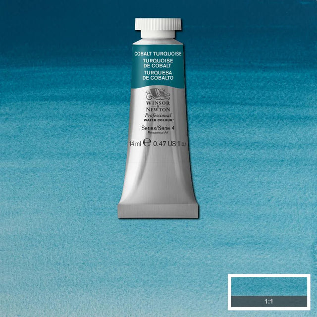 Professional Watercolour Series 14ml - Cobalt Turquoise
