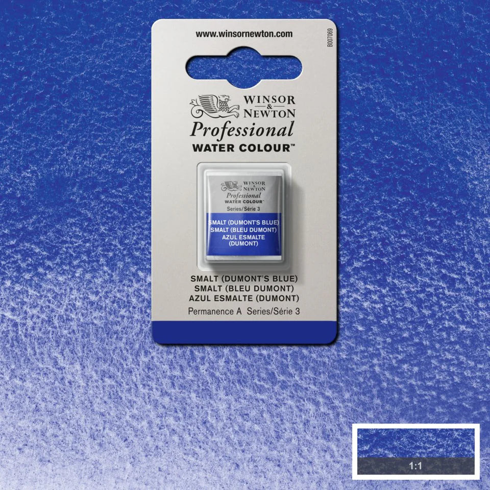 Professional Watercolour Series 3 Half Pan - Smalt (Dumonts Blue)