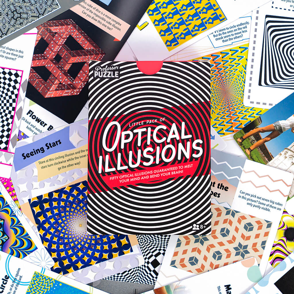 Professor Puzzle Optical Illusions Cards