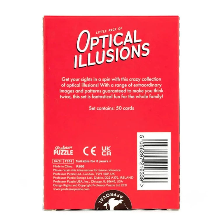 Professor Puzzle Optical Illusions Cards