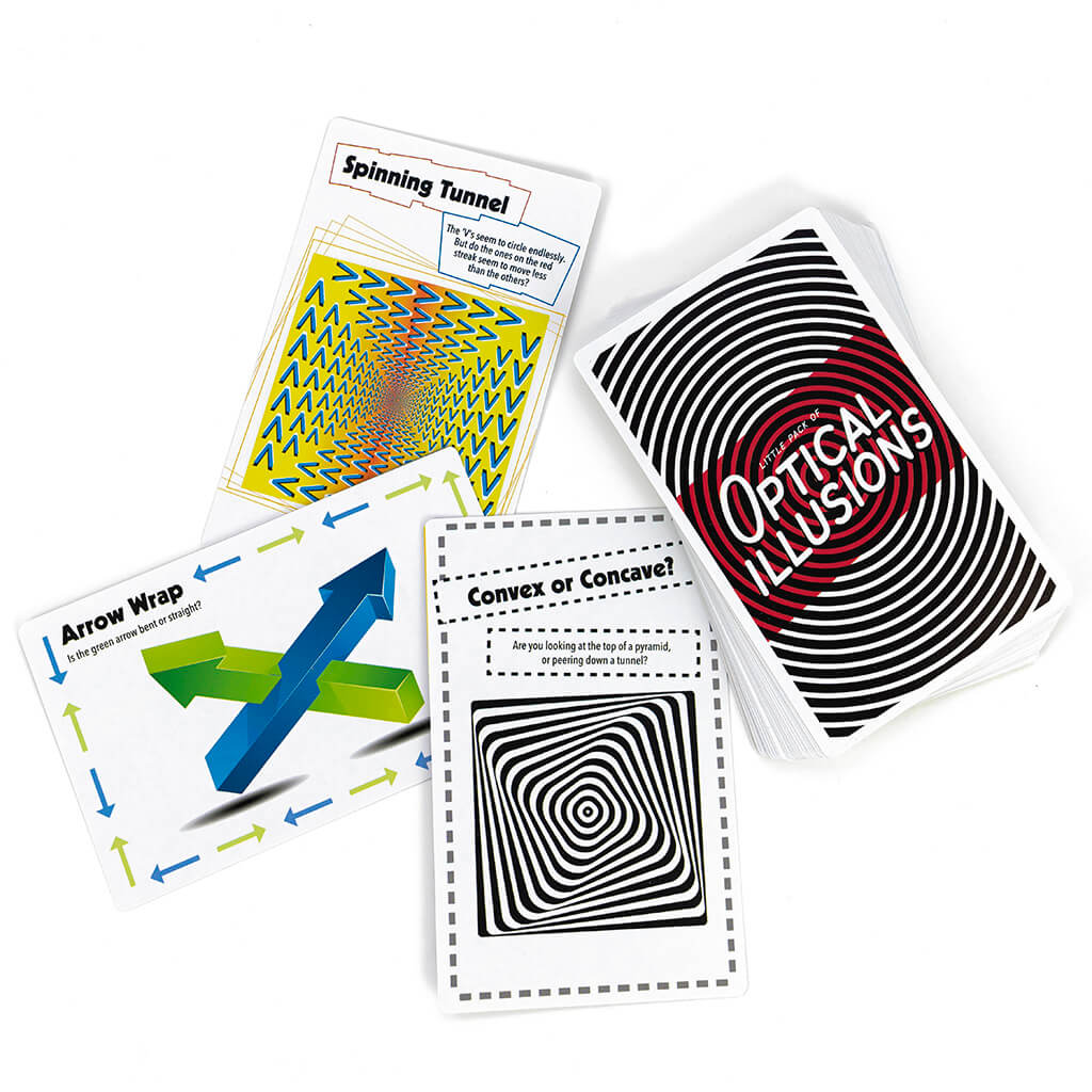 Professor Puzzle Optical Illusions Cards