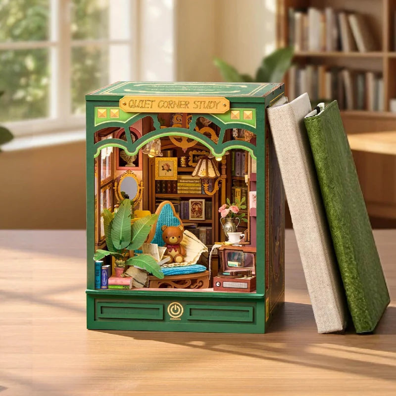 Rolife DIY Book Nook - Quiet Corner Study