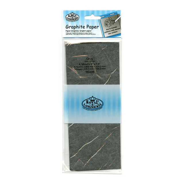 Grey Graphite Paper 9x13 Inch (4 Sheets)