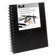 A5 Sketchbook With Spiral Side - Black (80 Sheets)