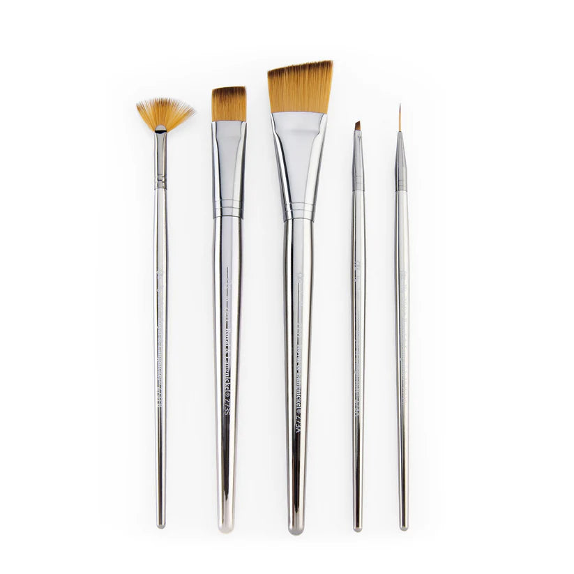 Zen 5 Piece Angular Brush Set (5 Pieces)