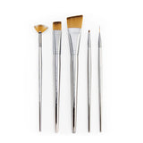 Zen 5 Piece Angular Brush Set (5 Pieces)