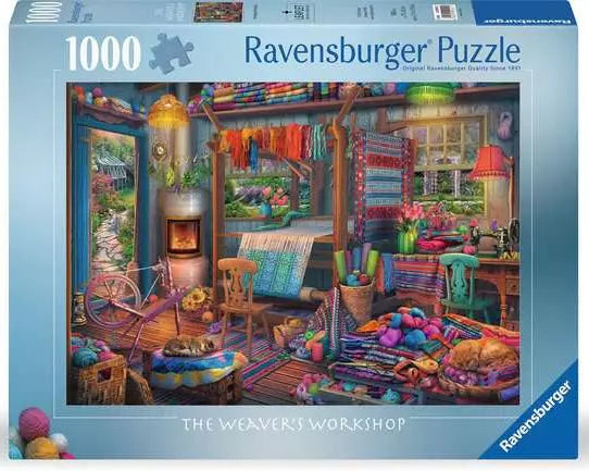 1000 Piece Jigsaw Puzzle - The Weavers Workshop