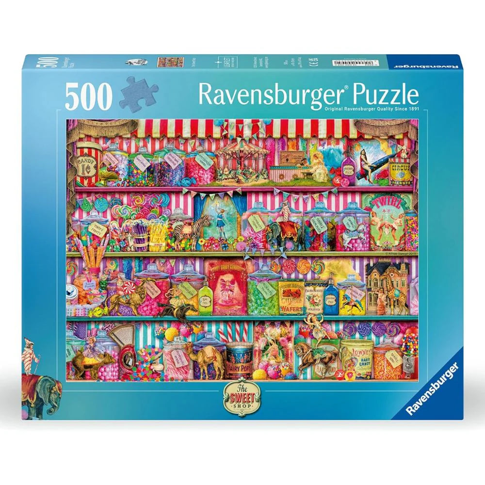 500 Piece Jigsaw Puzzle - Aimee Stewart: The Sweet Shop