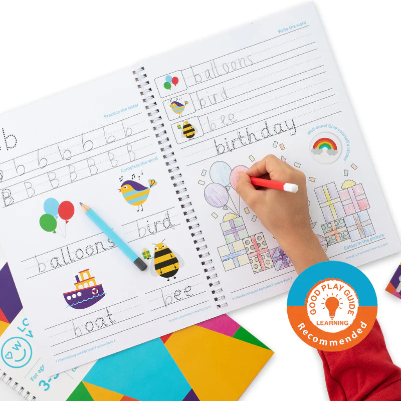 Handwriting & Alphabet Practice Workbook Stage 1 Book 2: Ages 3-5