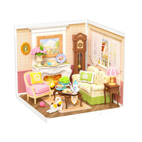 Rolife Super Creator Miniature DIY House - Holiday Tea Time