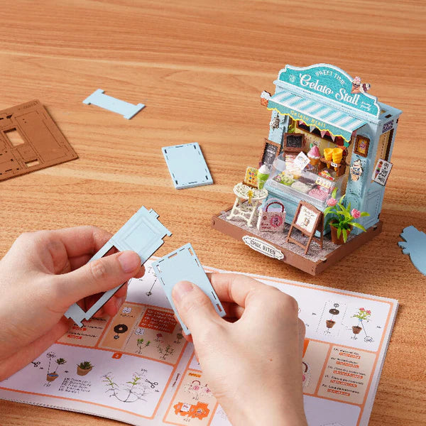 Rolife DIY Miniature House - Gelato Stall