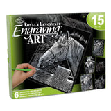 Silver Engraving Art Box Set (15 pcs)