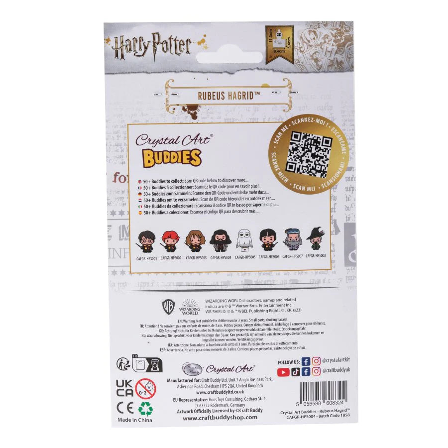 Crystal Art Buddy - Harry Potter: Rubeus Hagrid