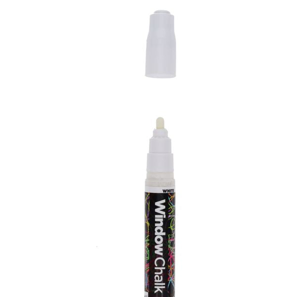 Pro:Scribe 8g Brilliant Window Chalk Marker - White