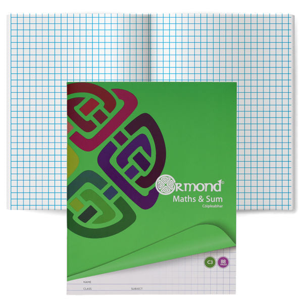 Ormond 88pg C3 Sum Copy Book (Single)