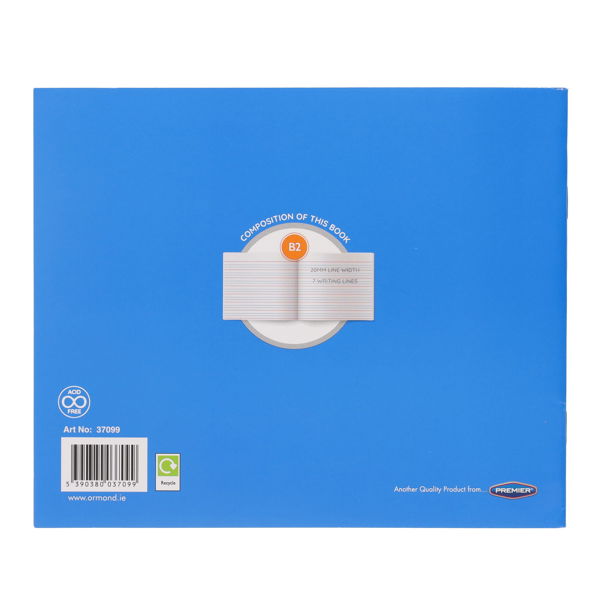 Ormond B2 Learn To Write Copy Book - Single (40 Pages)