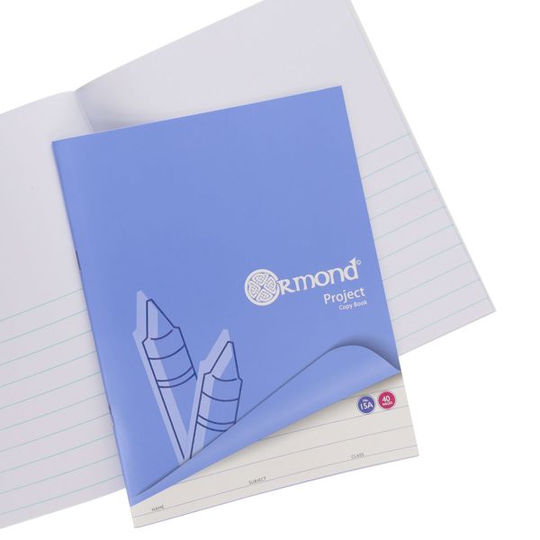Ormond No.15A Project Book (40 Pages)