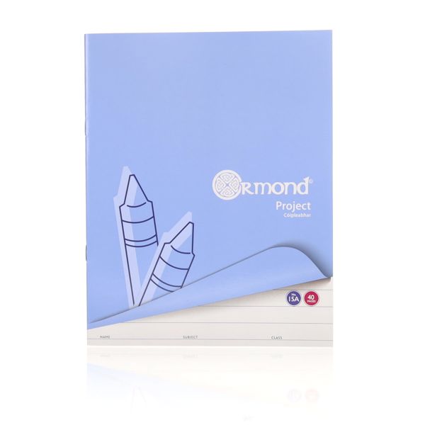 Ormond No.15A Project Book (40 Pages)
