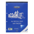 Premier Refill Pad - A4 Top Bound (160 Pages)