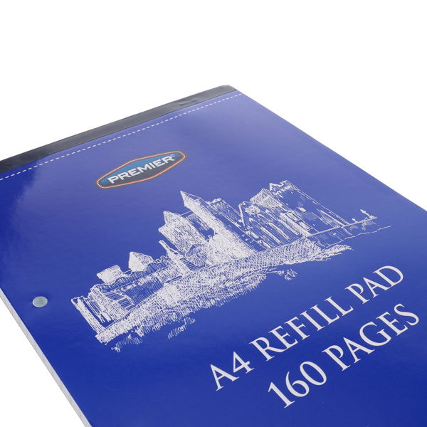 Premier Refill Pad - A4 Top Bound (160 Pages)