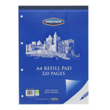 Premier A4 320pg Top Bound Refill Pad