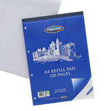 Premier A4 320pg Top Bound Refill Pad