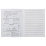 Ormond 12 Stave Music Manuscript Book (24 Pages)