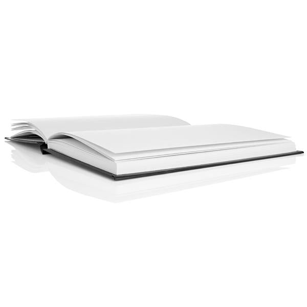 Icon A5 135gsm Hardcover Sketch Book 64 Sheet - Black