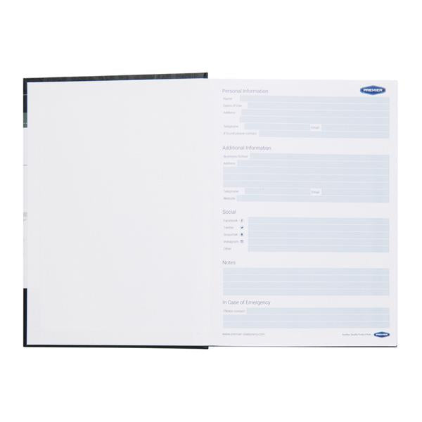 Icon A5 135gsm Hardcover Sketch Book 64 Sheet - Black