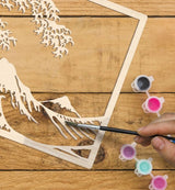 Splat Planet Wood Art Kit - Great Wave