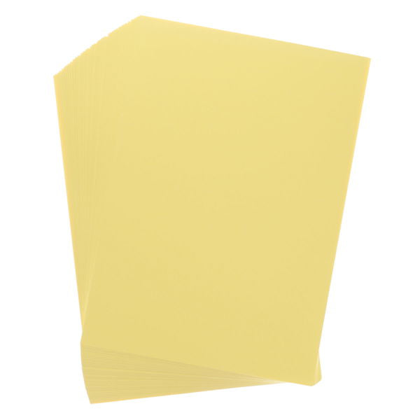 Premier Activity A4 160gsm Card - Lemon (50 Sheets)