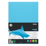 Premier Activity A4 160gsm Card 50 Sheets - Turquoise Blue
