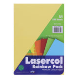 A4 80Gsm Activity Paper 100 Sheets - Rainbow
