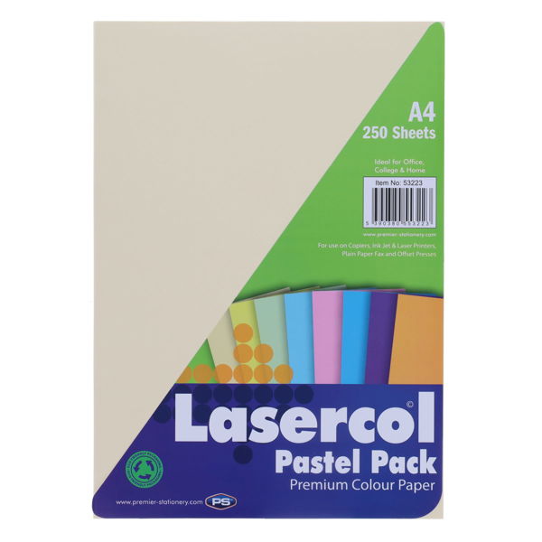 A4 Activity Paper - Pastel (250 Sheets)