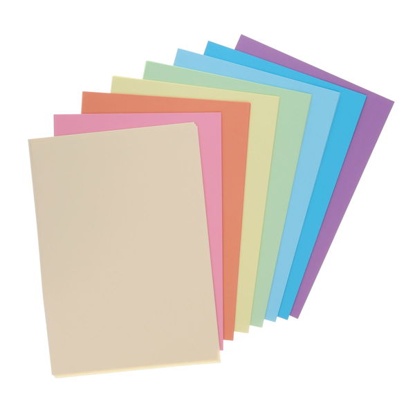 Lasercol A4 Activity Paper 80gsm - Pastel Colours (100 Sheets)