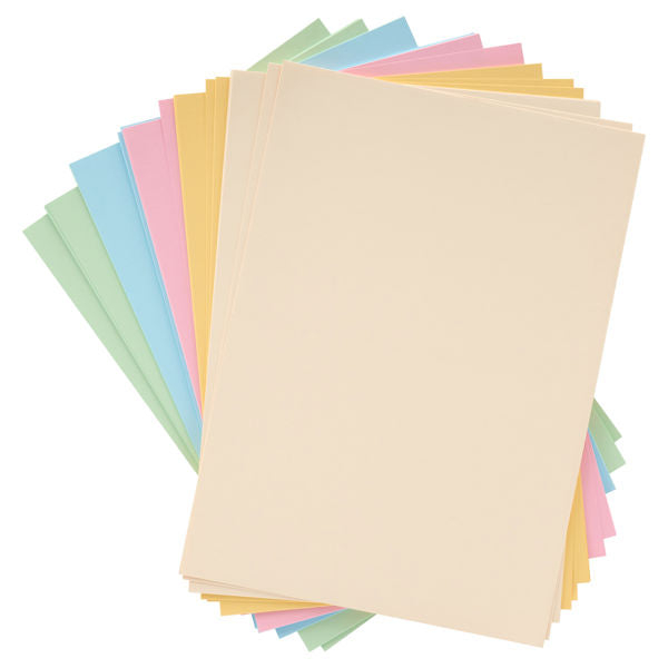 Premier Activity A4 160gsm Card - Rainbow Pastels (50 Sheets)