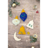 Violet Studio The Nutcracker Collection - Christmas Tree Decorations Mini Felt Kit