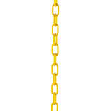 Plastic Chain 10mm Short Link 25 Metre Yellow 328275