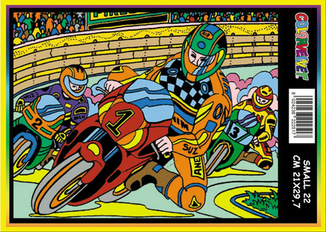 ColorVelvet Small - Racing Motorcycle