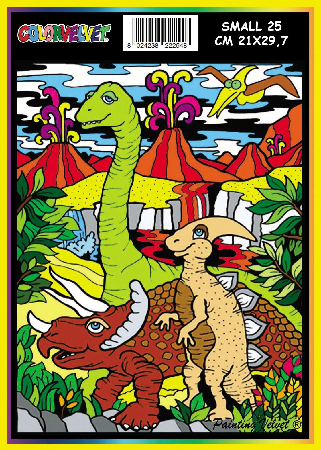 ColorVelvet Small - Dinosaurs